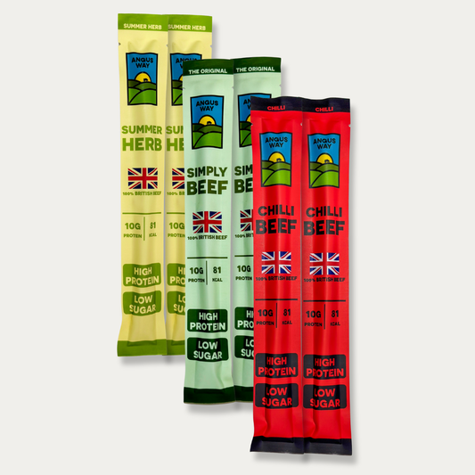 Angus Way Beef Sticks - 6 Taster Pack
