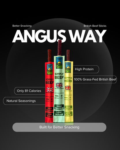 Angus Way Beef Sticks - 27 Pack